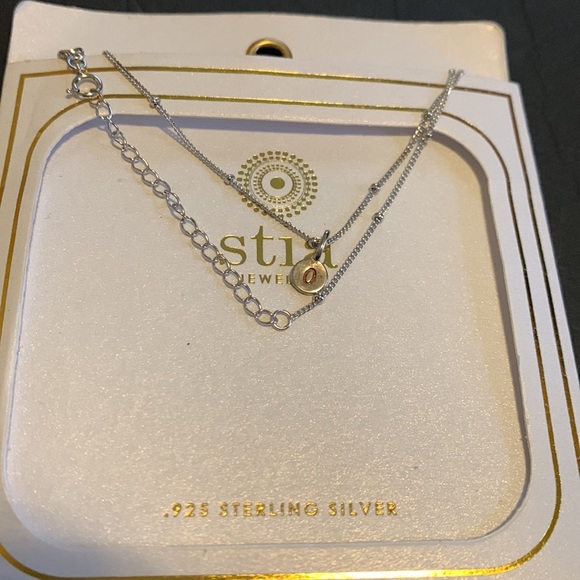 BEAUTIFUL.  STIA JEWELRY NECKLACE 925  Sterling silver - Picture 2 of 3